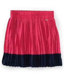 Aeropostale Womens Wowoone Pleated Mini Skirt