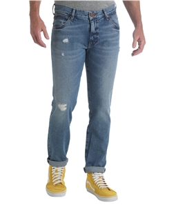 Wrangler Mens Larson Straight Leg Jeans