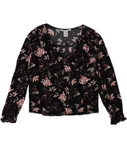 American Rag Womens Floral Pullover Blouse