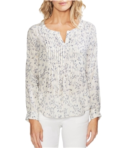 Vince Camuto Womens Tranquil Peasant Blouse