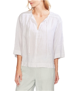 Vince Camuto Womens Morning Dew Pullover Blouse