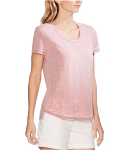 Vince Camuto Womens High-Low Basic T-Shirt