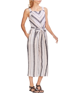Vince Camuto Womens Belted Jumpsuit
