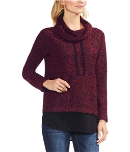 Vince Camuto Womens Layered-Look Pullover Sweater