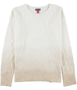 Vince Camuto Womens Ombre Foil Pullover Sweater