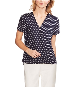 Vince Camuto Womens Foulard Pullover Blouse