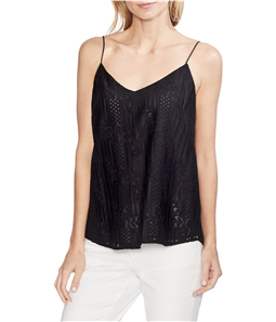 Vince Camuto Womens Lace Overlay Cami Tank Top