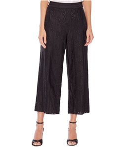 Vince Camuto Womens Lace Cropped Casual Wide Leg Pants