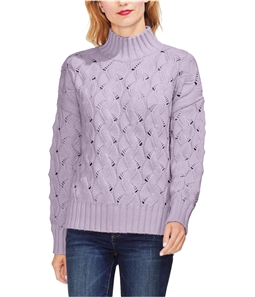 Vince Camuto Womens Open Knit Pullover Sweater