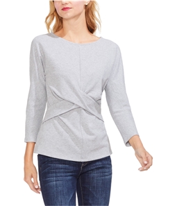 Vince Camuto Womens Crisscross Pullover Blouse