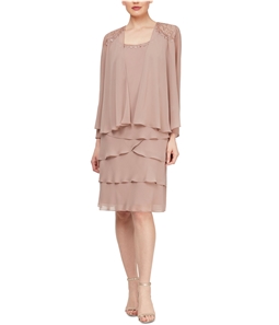 SLNY Womens Embellished Cardigan Sweater