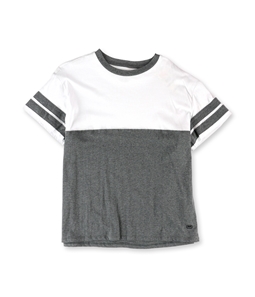 Ecko Unltd. Womens Colorblock Stripe Sleeve Basic T-Shirt