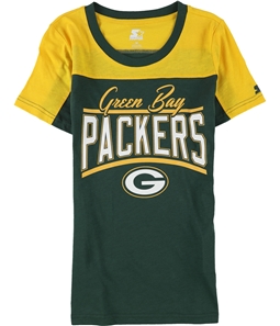 STARTER Womens Green Bay Packers Graphic T-Shirt
