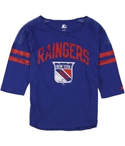 STARTER Womens New York Rangers Graphic T-Shirt