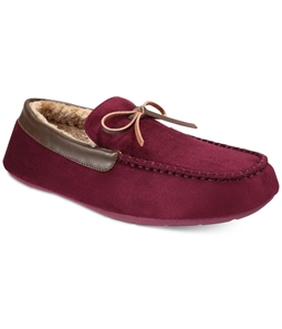 Club Room Mens Bomber Moccasin Slippers