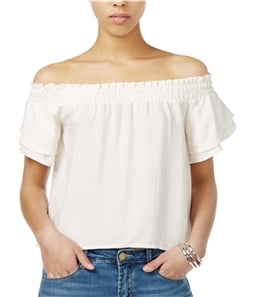 ASTR The Label Womens Cameron Knit Blouse