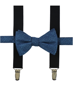 Alfani Mens Bow Tie Medium Suspenders