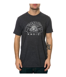 AMBIG Mens The Hooks Graphic T-Shirt