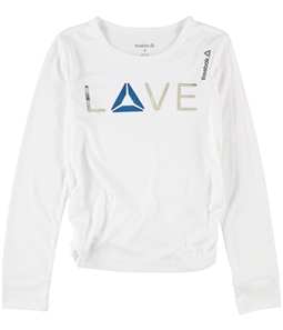 Reebok Girls Love Long Sleeve Graphic T-Shirt