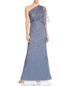 Adrianna Papell Womens Sequin Gown Dress