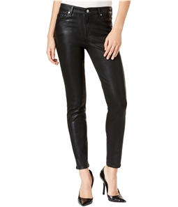 7 For All ManKind Womens Coated Skinny Fit Jeans