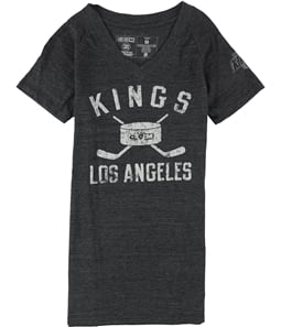 CCM Womens Kings Los Angeles Crossed Sticks Graphic T-Shirt