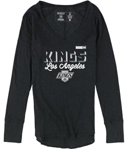 CCM Womens Los Angeles Kings V Neck Graphic T-Shirt