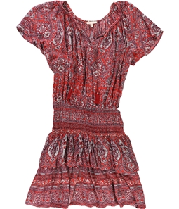 Beltaine Womens Patterned Peasant Dress