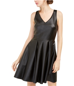 Rosie Harlow Womens Pleated A-line Dress