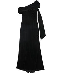 Tadashi Shoji Womens Velvet Gown Dress
