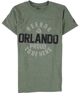 Reebok Womens Orlando Proud To Be Here Graphic T-Shirt