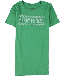 Reebok Womens Merry Fitness Graphic T-Shirt