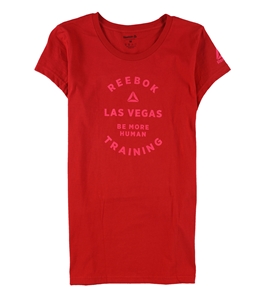 Reebok Womens Las Vegas Training Be More Human Graphic T-Shirt