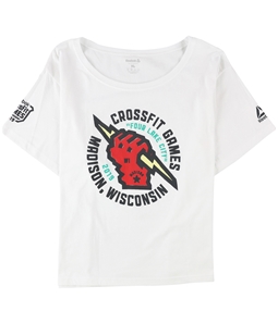 Reebok Womens CrossFit Games 2019 Crop Graphic T-Shirt