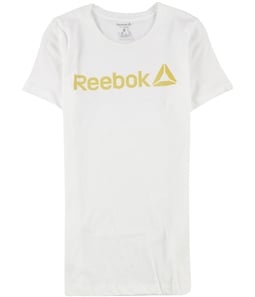 Reebok Mens Basic Gold Logo Graphic T-Shirt
