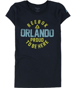Reebok Womens Orlando Proud To Be Here Graphic T-Shirt