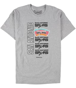 Mitchell & Ness Mens NBA Stacks Graphic T-Shirt
