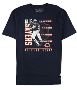 Mitchell & Ness Mens NFL Player Stat Graphic T-Shirt