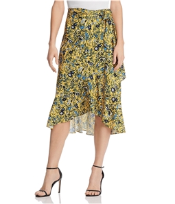 Le Gali Womens Ella Tie-Front Asymmetrical Skirt