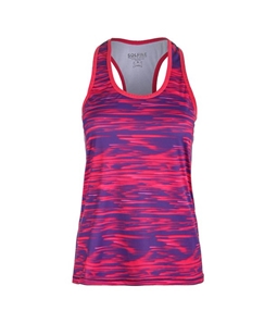 SOLFIRE Womens Stretch Your Limits Racerback Tank Top