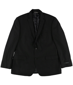 Andrew Marc Mens Solid Two Button Blazer Jacket