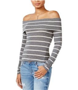 Chelsea Sky Womens Striped Pullover Blouse