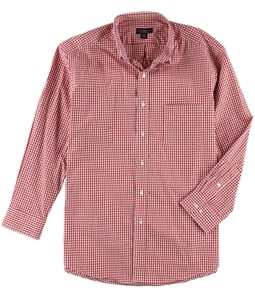 Club Room Mens Wrinkle Resistant Button Up Dress Shirt