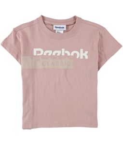 Reebok Girls Classics Logo Graphic T-Shirt