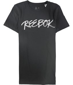 Reebok Womens Opp Script Graphic T-Shirt