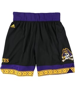 Adidas Mens ECU Pirates Logo Athletic Workout Shorts