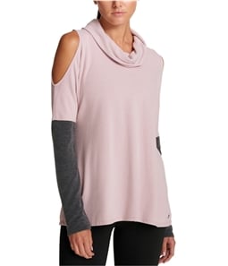 DKNY Womens Cold Shoulder Basic T-Shirt