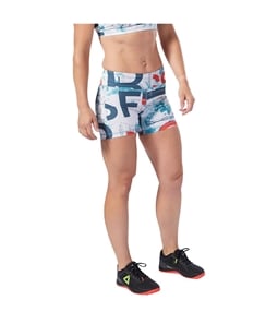 Reebok Womens RC Lux Bootie Athletic Workout Shorts
