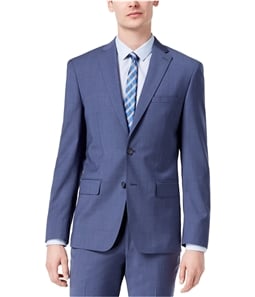 DKNY Mens Neat Suit Two Button Blazer Jacket