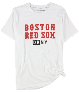 DKNY Womens Boston Red Sox Graphic T-Shirt